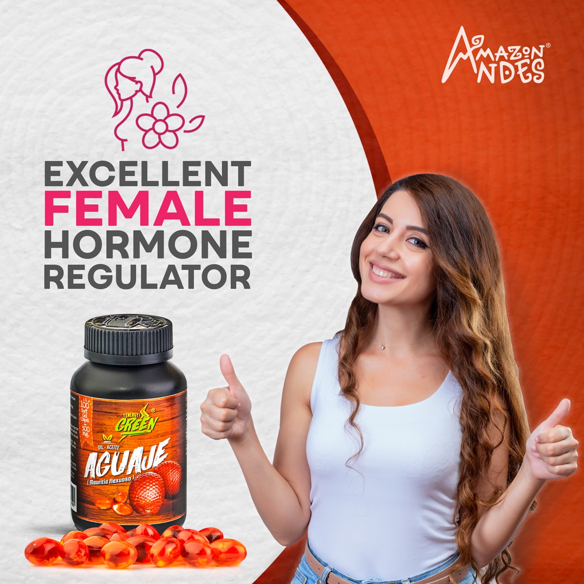 Excellent female hormone regulator — Aguaje Energy Green